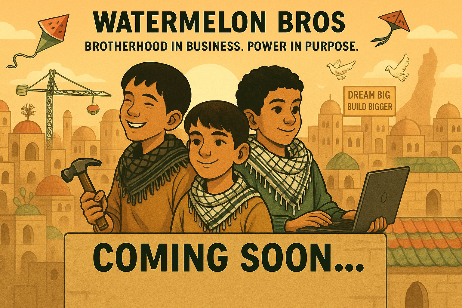 Watermelon Bros Background
